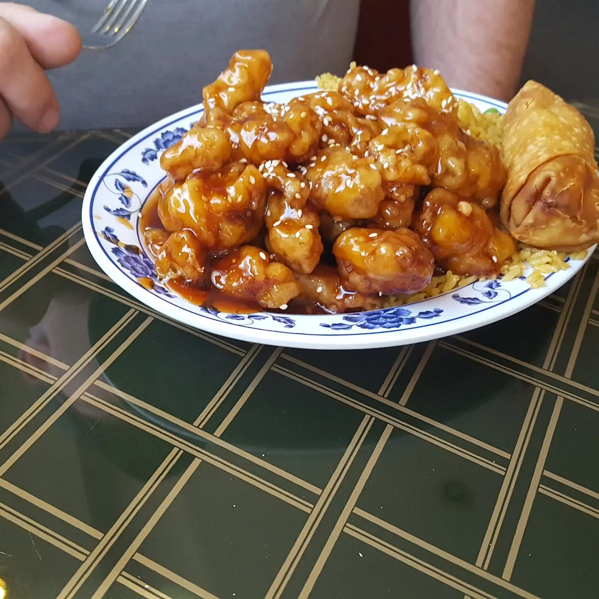 orange chicken 陈皮鸡 大